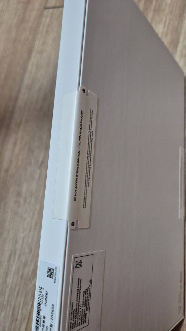 갤럭시 탭 s10 fe+ (플러스) 128GB 그레이 wifi 모델 미개봉 신제품 팝니다 이미지