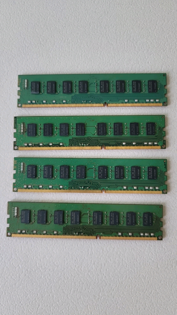 삼성 DDR3 12800U 8g x 4개 32g 이미지