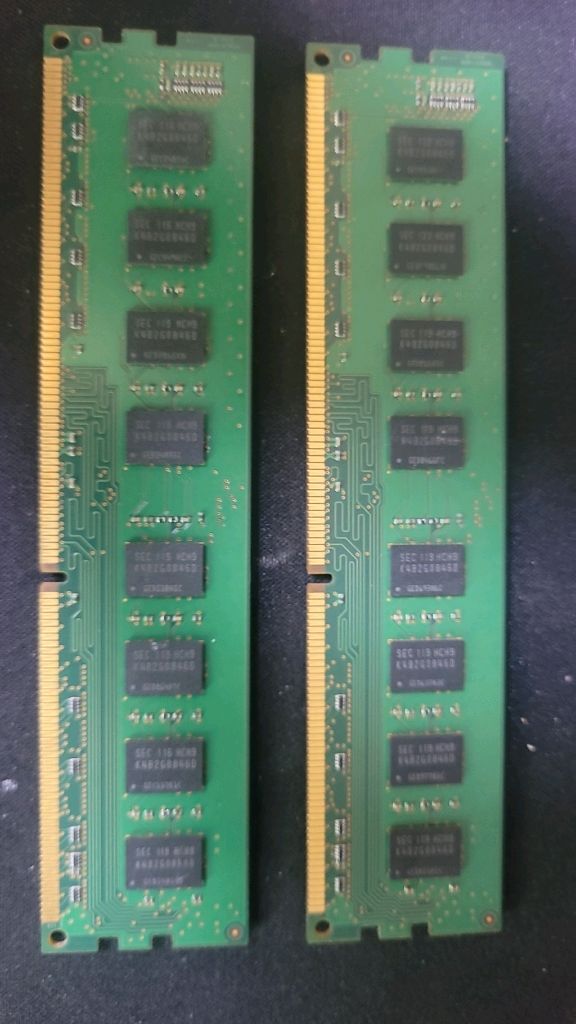 삼성 ddr3 4gb 양면 2개 (8gb) 2Rx8 PC3-10600U 이미지