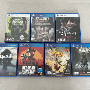 ps4 ps5 게임타이틀 판매합니다 이미지