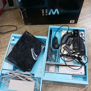 닌텐도 Wii 블랙 2인 이미지