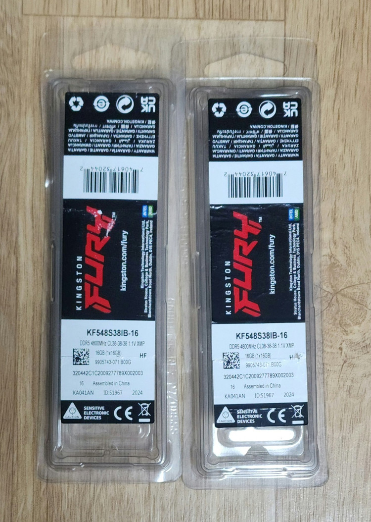 [교환/판매] 킹스톤 FURY 노트북 DDR5 16GBx2 이미지
