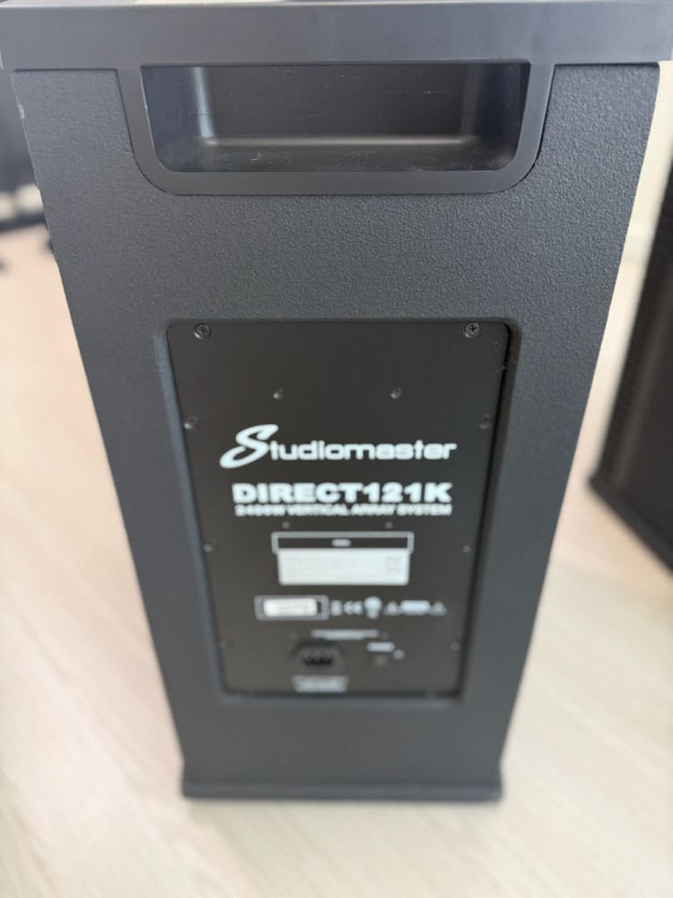 [2통일괄]Studiomaster DIRECT121K 컬럼어레이 스피커 2통 (1조) 세트_가방포함 이미지