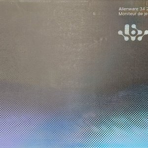 [새상품] DELL 에일리언웨어 AW3425DW 게이밍 모니터 34 86.82cm QD-OLED WQHD 24 이미지