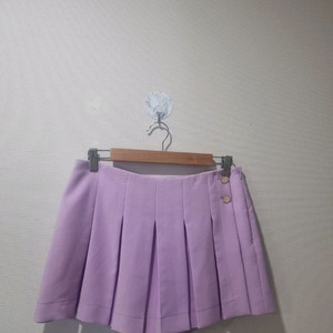 베르사체 진스 라일락 플리츠 큐롯팬츠스커트 27~28 이미지