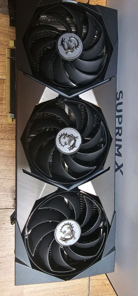 최상급 그래픽카드 RTX 3080 슈프림X 상태최상 판매 (센터점검완료/박스 보관) 이미지