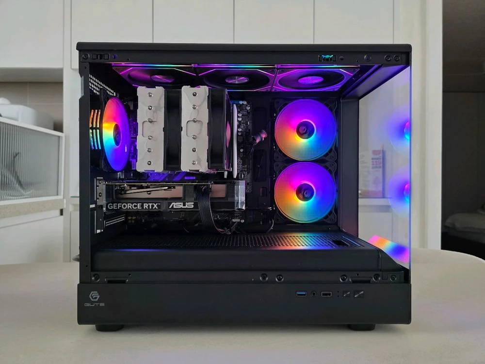 라이젠 9600X , RTX 5060Ti 컴퓨터 팜 이미지