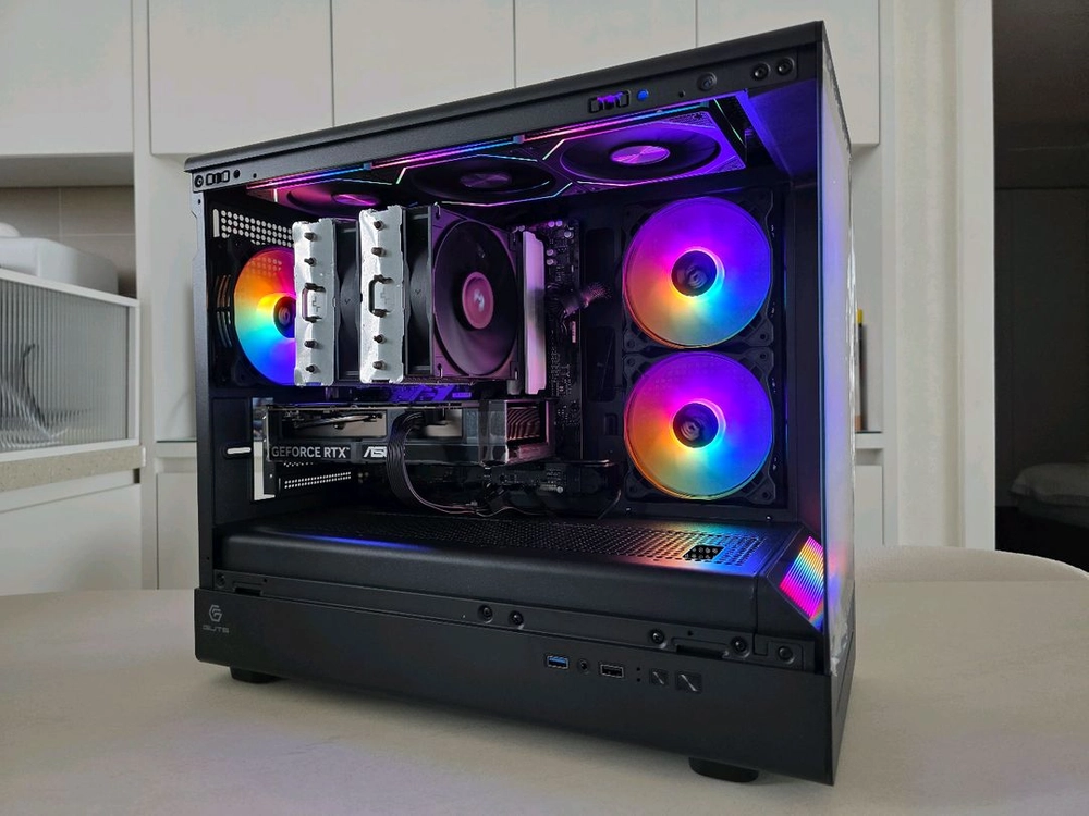 라이젠 9600X , RTX 5060Ti 컴퓨터 팜 이미지