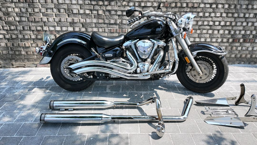 야마하 XV1600A 로드스타 1600 아메리칸 크루저 / 할리데이비슨 구매전 타봐야할 대형 바이크 이미지