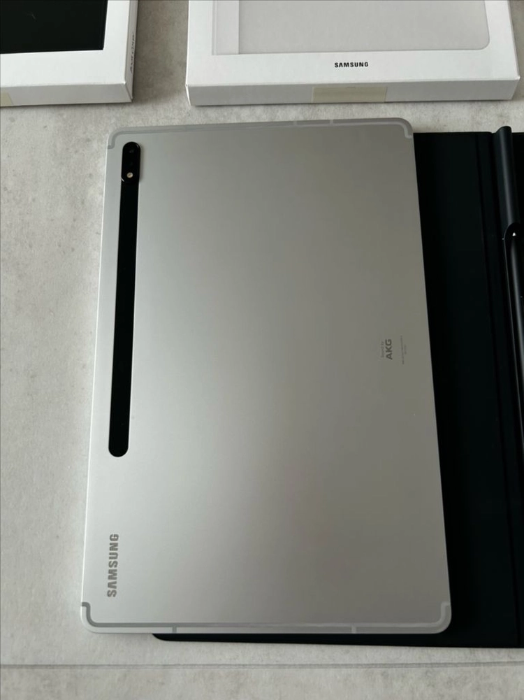 삼성 갤럭시 탭 S8 플러스 5G 128gb 풀박스 북커버 포함 전구성 이미지