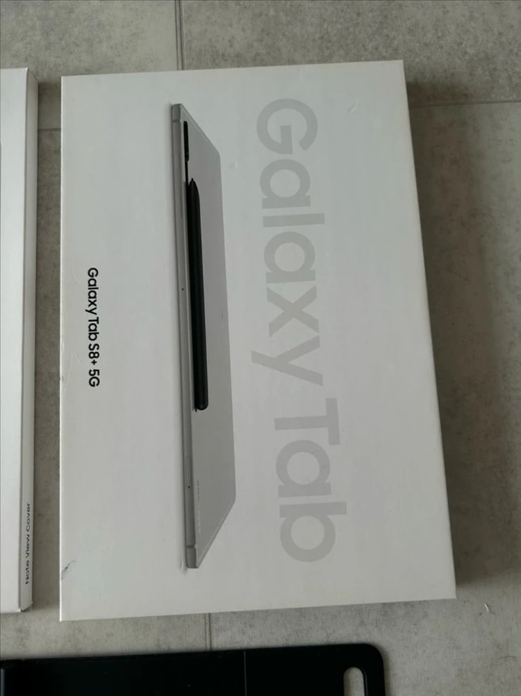 삼성 갤럭시 탭 S8 플러스 5G 128gb 풀박스 북커버 포함 전구성 이미지