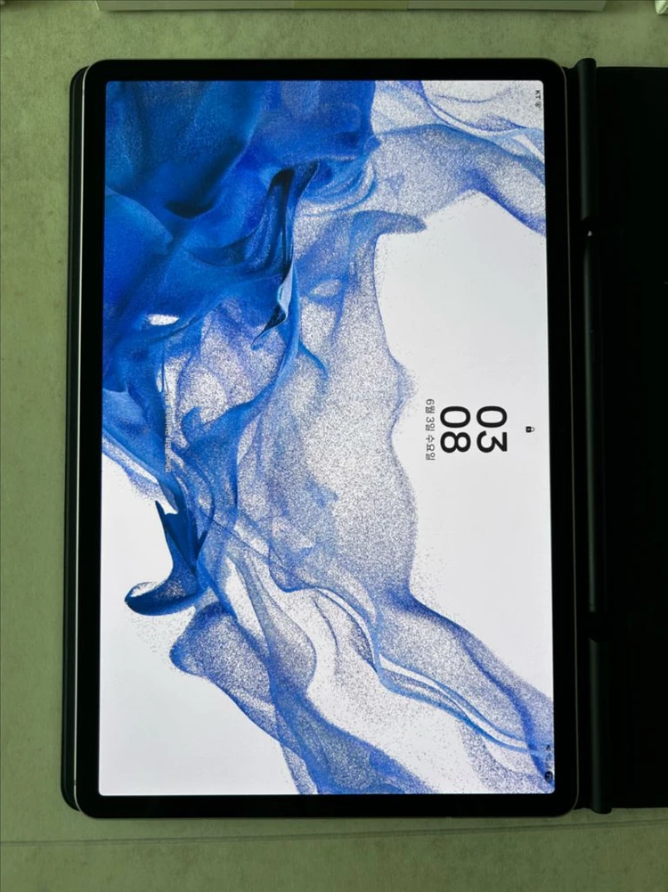 삼성 갤럭시 탭 S8 플러스 5G 128gb 풀박스 북커버 포함 전구성 이미지