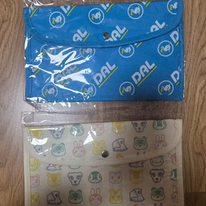 동물의숲 파우치 새상품 이미지