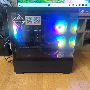 7800x3d rx9070xt ddr5 16gb 게이밍컴퓨터 이미지