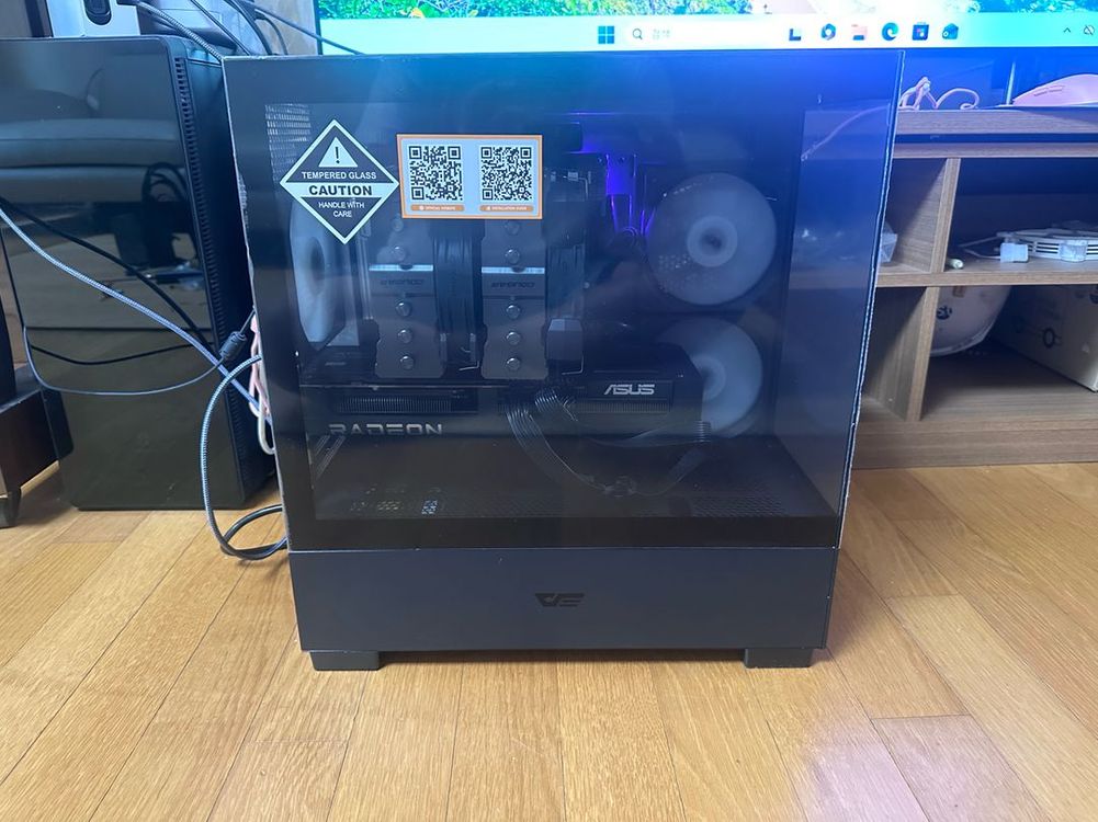 7800x3d rx9070xt ddr5 16gb 게이밍컴퓨터 이미지
