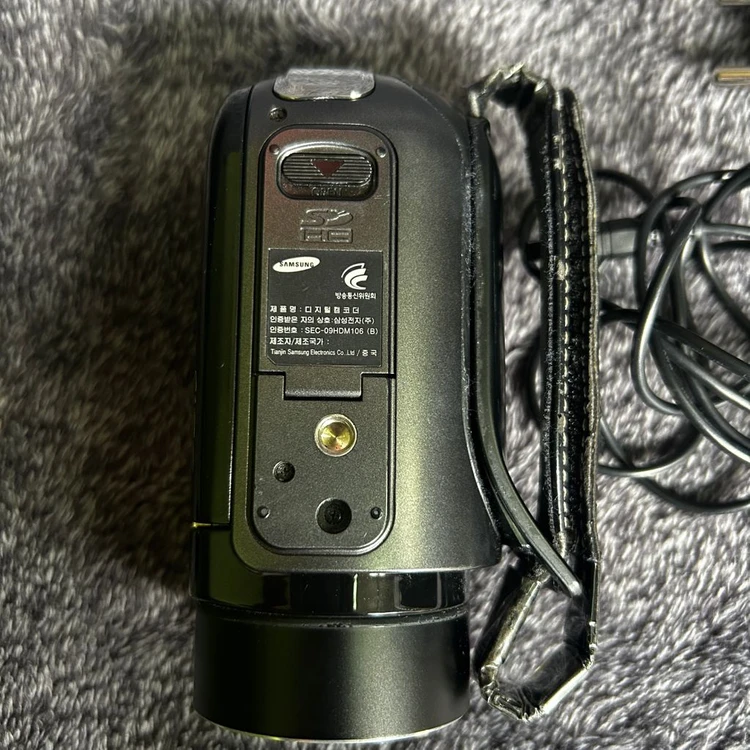 삼성 빈티지 디카 디지털 캠코더 HMX-H106 비디오 카메라 빈티지디카 빈티지캠코더 팝니다 이미지