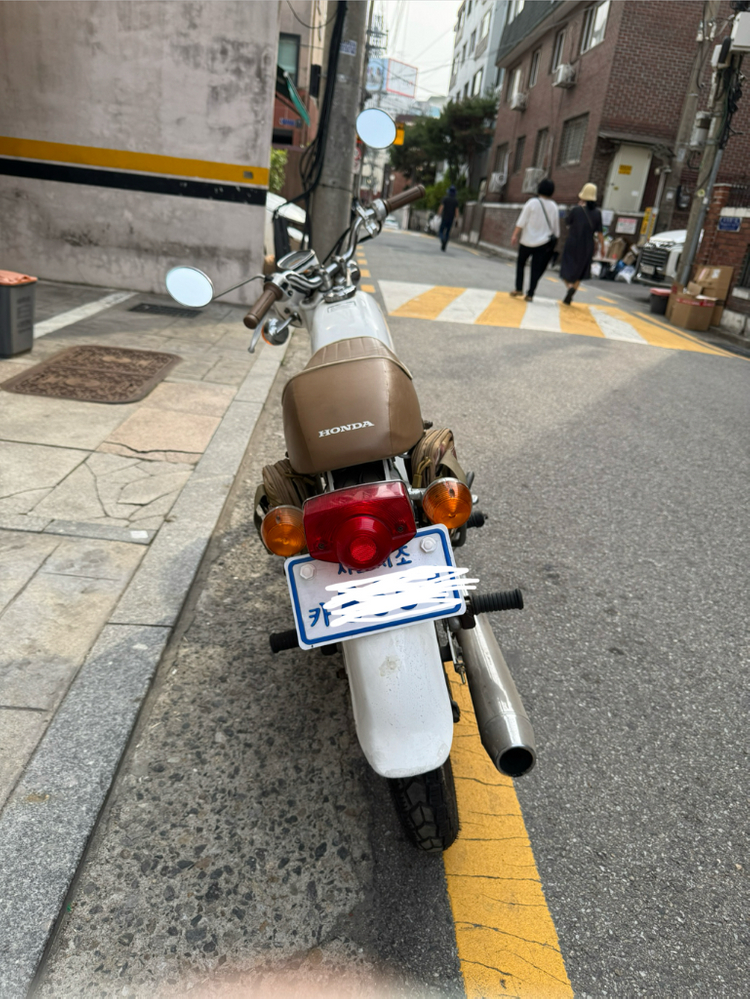 혼다 벤리50S CD50 백마 이미지