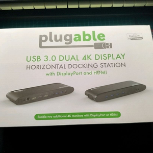 plugable 맥북호환 4k 도킹 스테이션 이미지