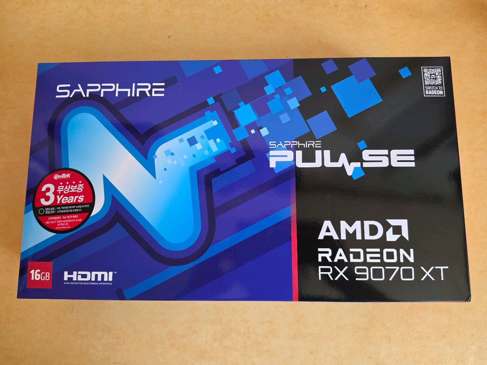 사파이어 RX 9070XT PULSE 팝니다 이미지