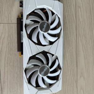 이엠텍 지포스 GTX 1660 Ti 화이트 모델 팝니다 이미지