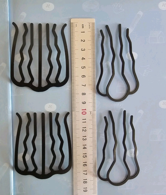 머리핀 4개 일괄(새상품) 이미지
