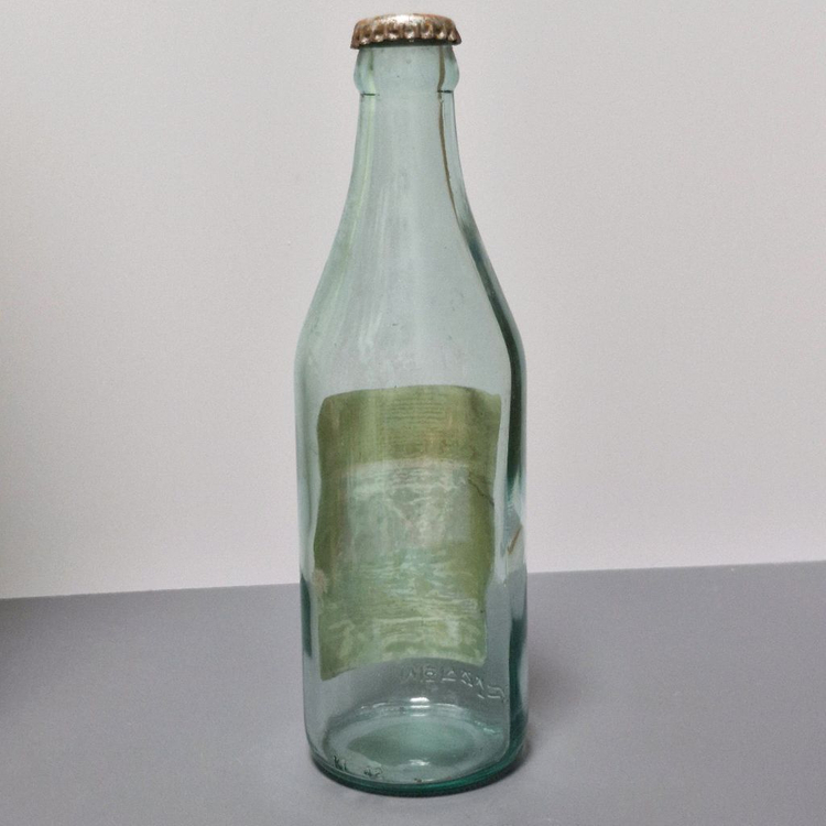 무학 소주 90년대 빈티지 공병 이미지