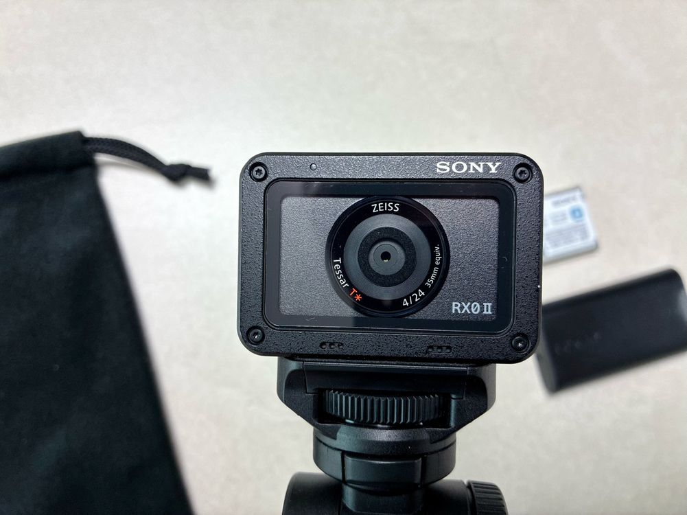 SONY 사이버샷 DSC-RX0 II ( RX0M2 ) 브이로그용 이미지