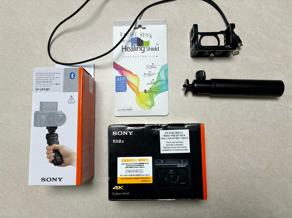 SONY 사이버샷 DSC-RX0 II ( RX0M2 ) 브이로그용 이미지