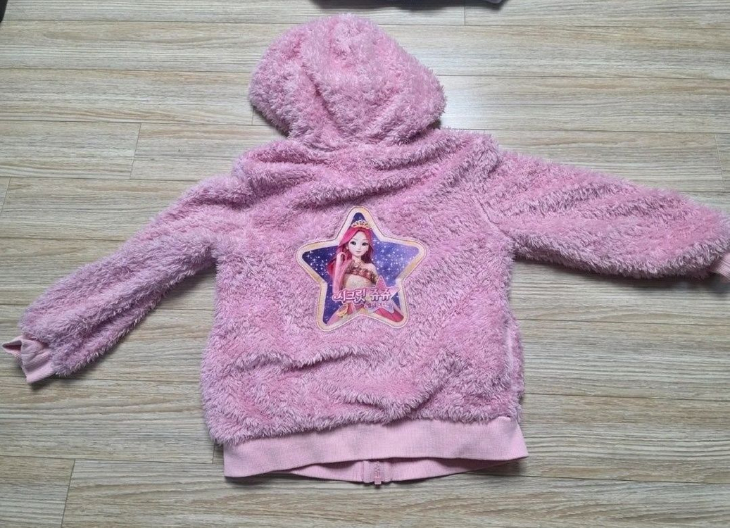 여아옷 겨울옷 겨울점퍼 뽀글이점퍼 120사이즈일괄 이미지