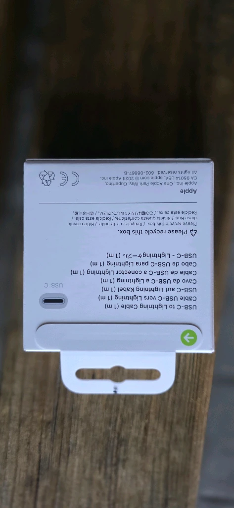 [미개봉/정품] 애플 20W USB-C 충전기 어댑터 + 8핀 케이블 세트 이미지