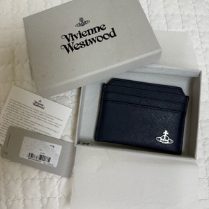 비비안웨스트우드 네이비 카드지갑 이미지
