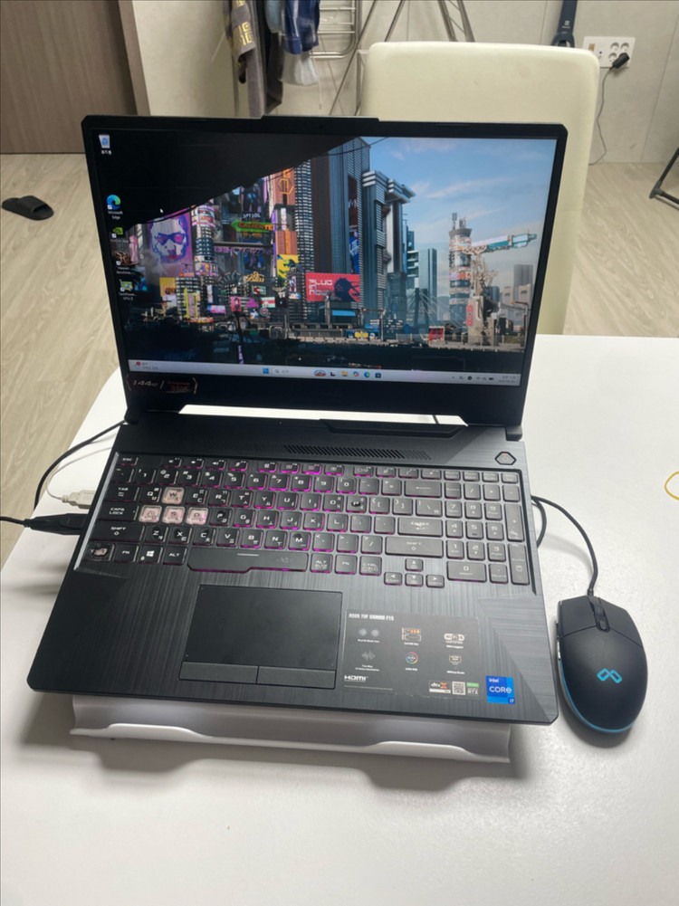 asus TUF F15 게이밍 노트북 i7-11th rtx 3060 이미지