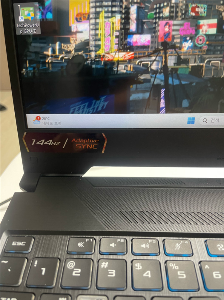 asus TUF F15 게이밍 노트북 i7-11th rtx 3060 이미지