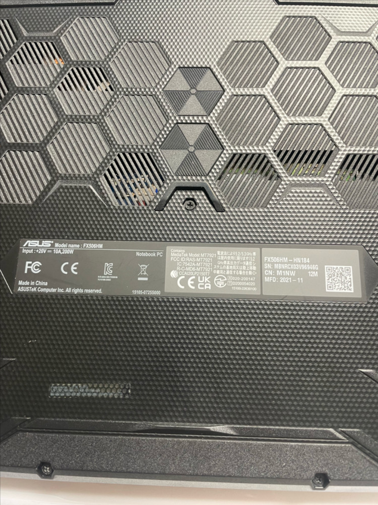 asus TUF F15 게이밍 노트북 i7-11th rtx 3060 이미지