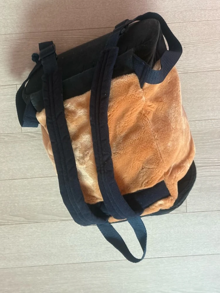 빈티지 곰돌이 인형 백팩 이미지