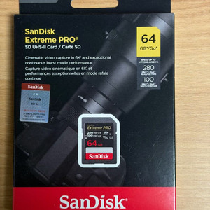 Sandisk 64GB V60 SD카드 팝니다. 이미지