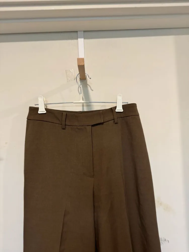 ORR 오르 브라운 와이드 팬츠 이미지