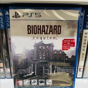(새상품) Ps5 바이오하자드 레퀴엠 이미지