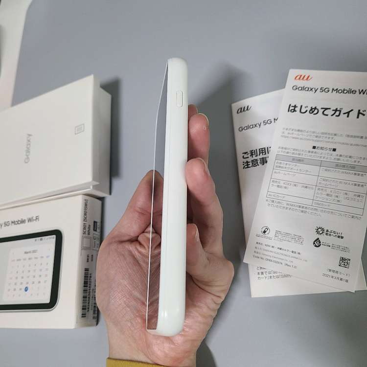 scr01 삼성 갤럭시 5g wifi 라우터 신품급 초s급 풀박 이미지