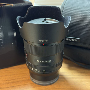 소니 정품 FE 24.gm 24mm f1.4 gm 이미지