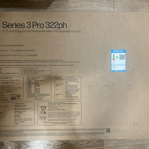 (미개봉)모니터 HP Series 3 Pro 322ph 21.5인치 FHD 모니터 이미지