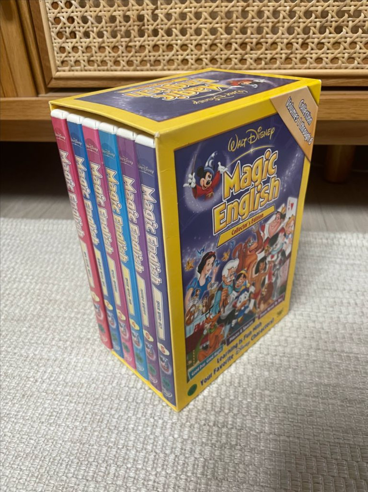 디즈니 매직잉글리쉬 magic english dvd set 이미지