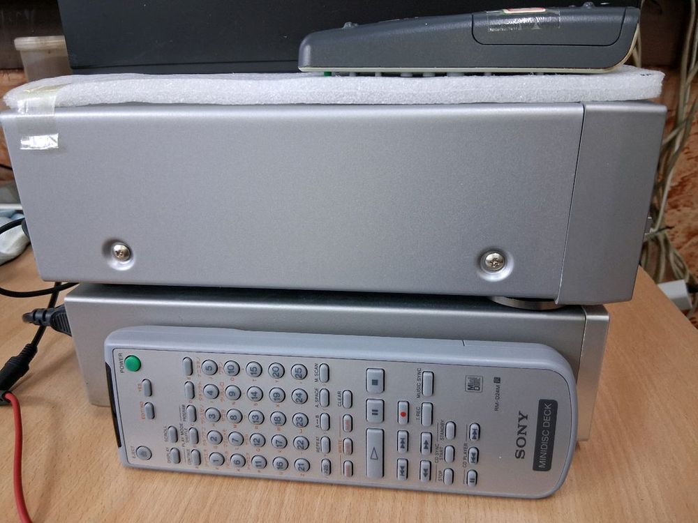 소니md데크(MDS-PC1)/리모콘--->13만원 이미지