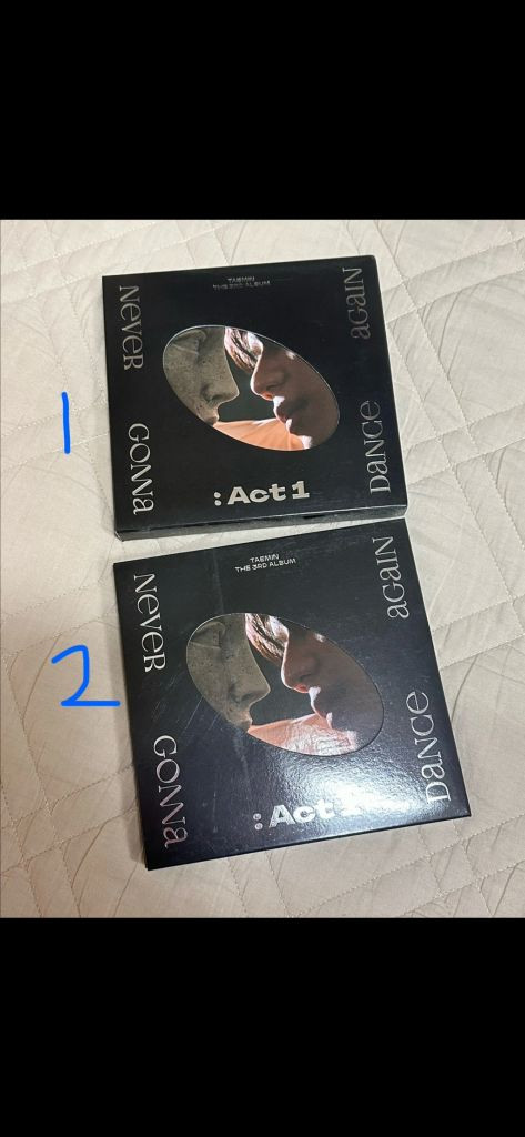 샤이니 태민 앨범 모음 (act1 act2 합본 advice) 이미지