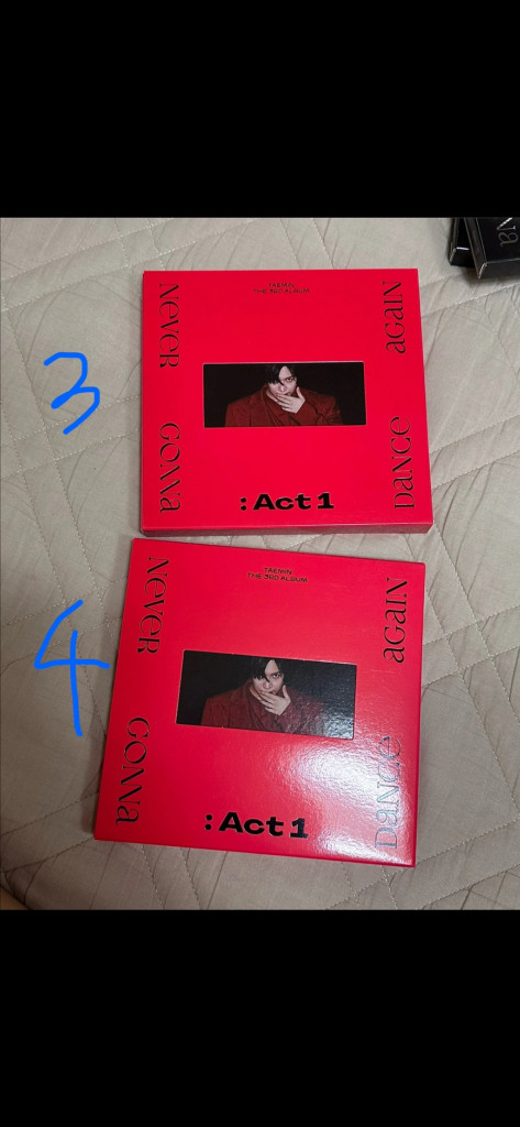 샤이니 태민 앨범 모음 (act1 act2 합본 advice) 이미지