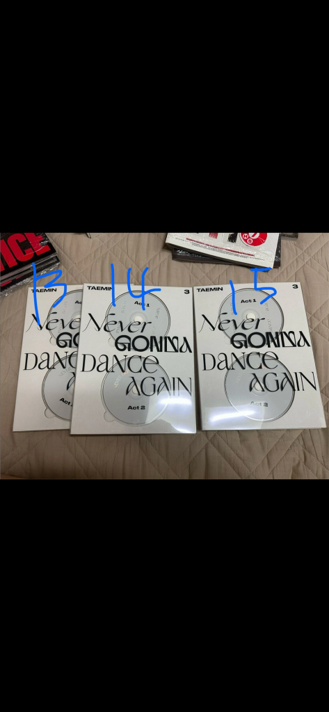 샤이니 태민 앨범 모음 (act1 act2 합본 advice) 이미지