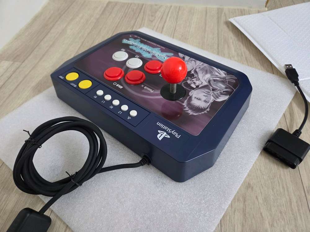 PS2 PS3 PC SEGA AM2 인증 호리 버추어파이터4 에볼루션 스틱(아케이드 조이스틱)+PS3/PC컨버터 이미지