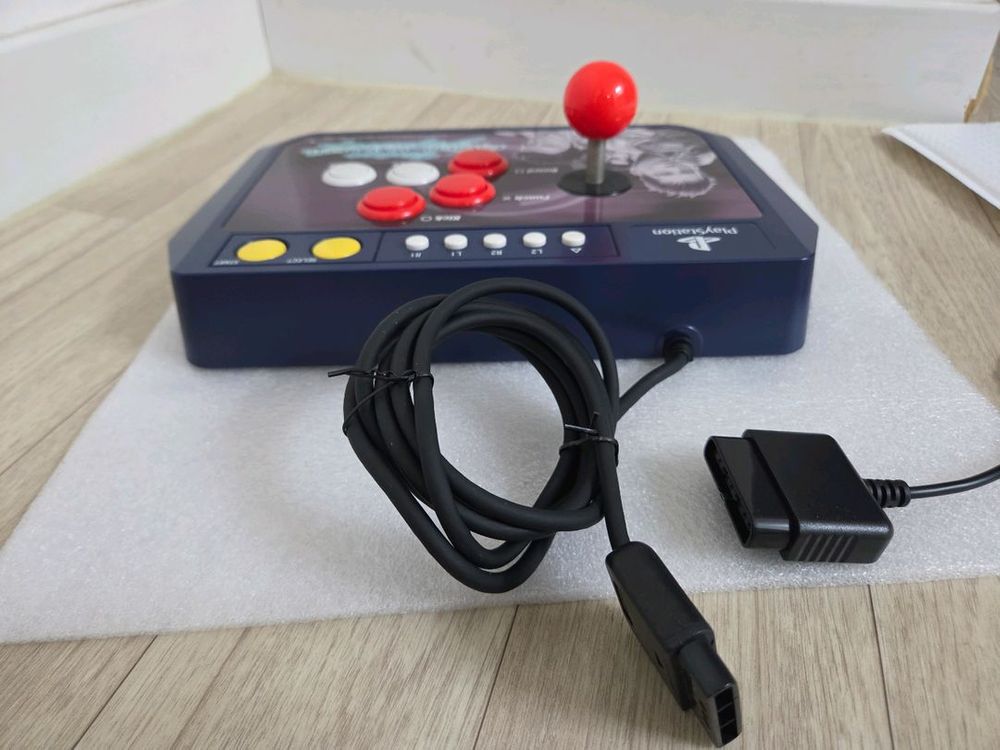 PS2 PS3 PC SEGA AM2 인증 호리 버추어파이터4 에볼루션 스틱(아케이드 조이스틱)+PS3/PC컨버터 이미지