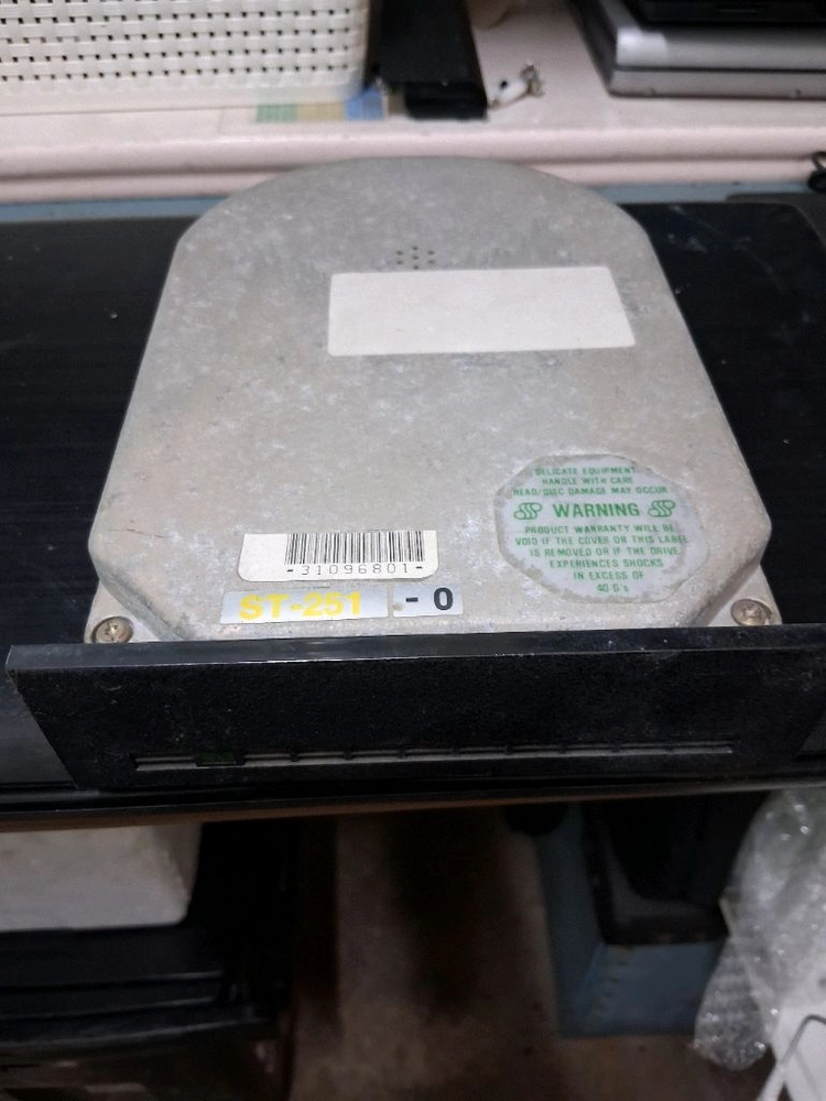 빈티지수집전시용seagate st-251 hdd+컨트롤카드 이미지