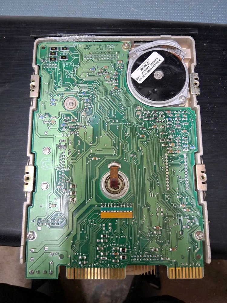 빈티지수집전시용seagate st-251 hdd+컨트롤카드 이미지